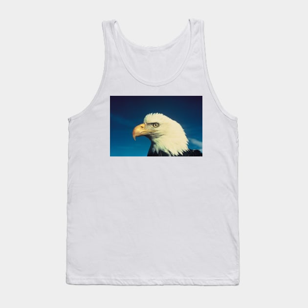 Bald Eagle Photograph Tank Top by Bravuramedia